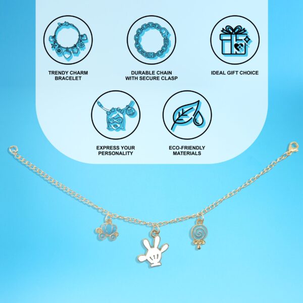 3 Charm Baby & Sweet Bracelet - Image 2