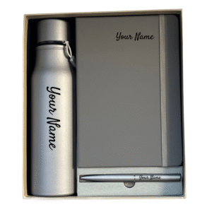 3 in 1 Pen, Bottle & Diary Set