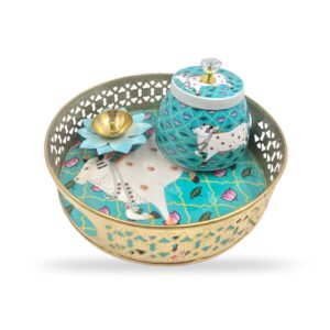 Tray Jar and Diya Set