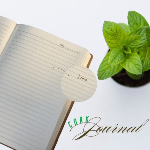 A5 Hard Bound Cork Diary (Brown Colour)