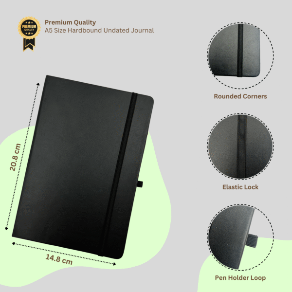 A5 Hard Bound Diary