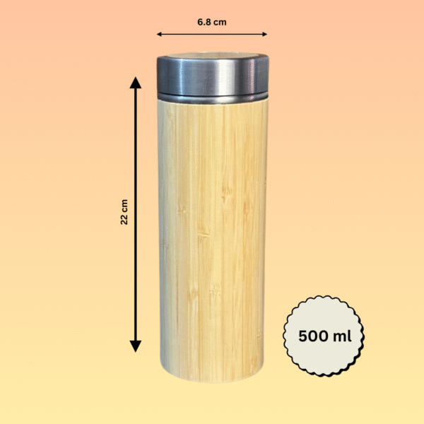Bamboo Water Bottle - Image 5