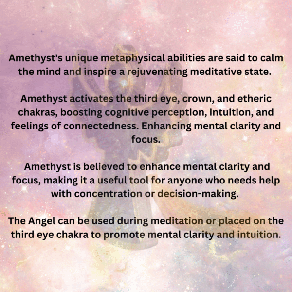 Amethyst Crystal Angel - Image 3