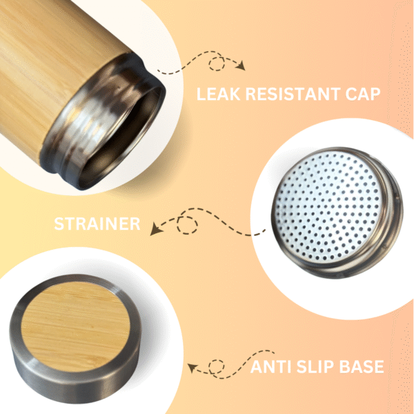 Bamboo Water Bottle - Image 6