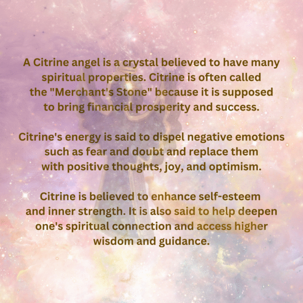 Citrine Angel
