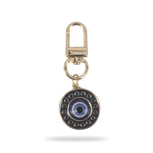 Evil Eye Bag Charm ( Dark Blue)