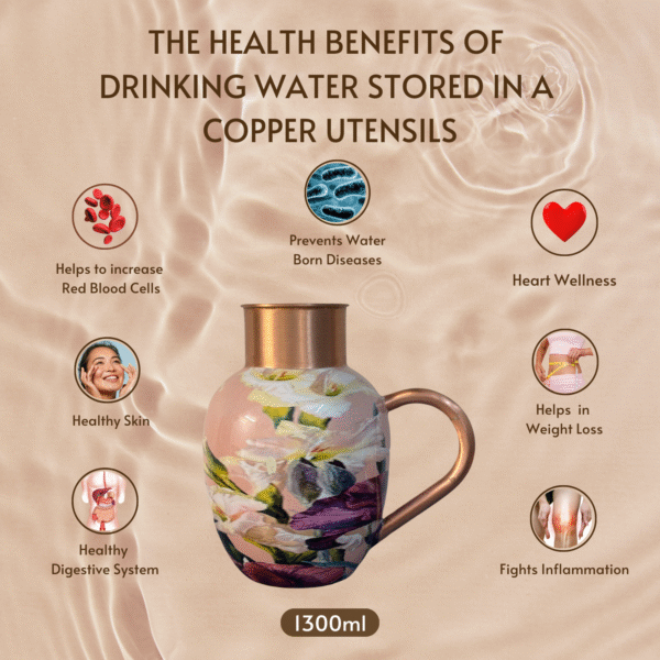 Printed Copper Jug