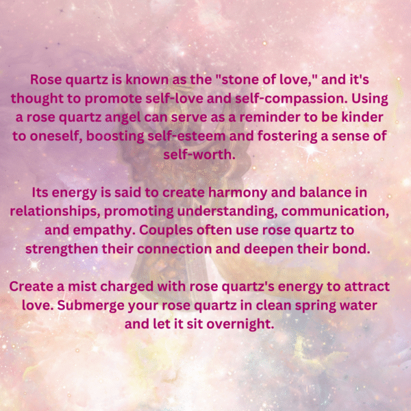 Rose Quartz Angel - Image 3