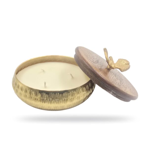 Sented Candle with Top (Sweet Levender)
