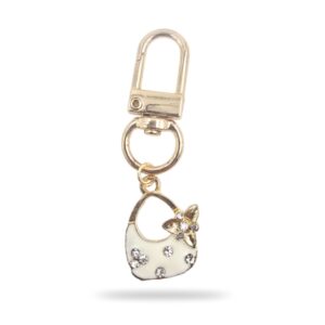 White Bag Charm