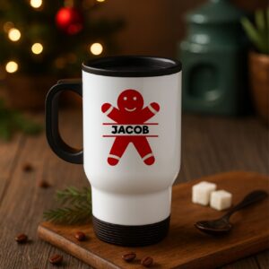 Christmas Special – Personalised Steel Travel Mug!