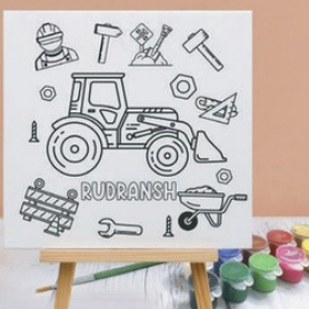 Personalized DIY canvas board