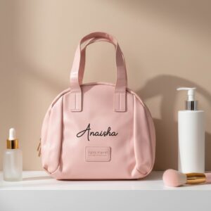 Personalised Travel Makeup Bag