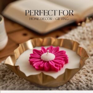 urli candle pink daisy