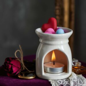 burner rose wax melt