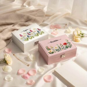 PERSONALISED COMPACT JEWELLERY BOX
