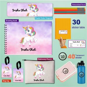 Personalized Printed Stationery Set (Set of 7 )