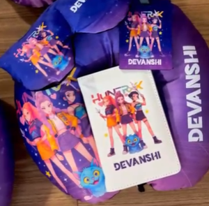 Personalised  Trending  K-pop series Travel Neck Pillow Set
