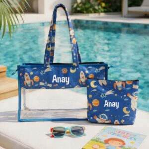 Personalised Swimming Bag & Pouch Set