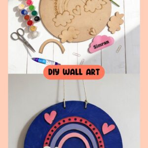 PERSONALISED KIDS DIY 3D WALL HANGING