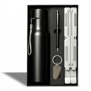 Laptop Stand , Bottle, Keychain, Pen Combo