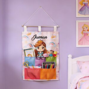 Personalised Kids Wall Hanging Organiser