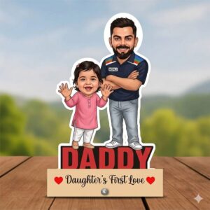 Personalized Father and Son/ Daughter Caricature