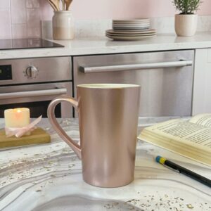 Tall coffee mug with personalisation 350ml