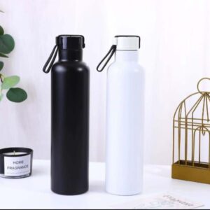 Black and white bottle