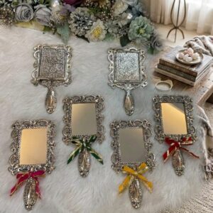 German Silver Mirror
