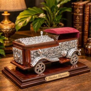 German Silver Cart For Dryfruit