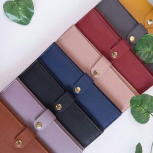 Vegan Leather Unisex Travel Wallet