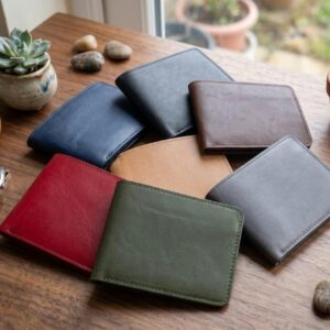 Vegan Leather Classic Card- Focus Bifold Gents Wallet